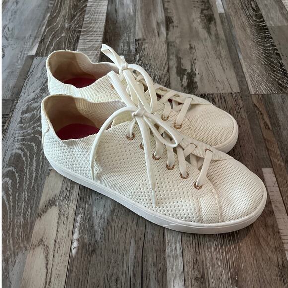 L.L. Bean Eco Bay Soft Knit Sneaker Size 10 Lace Up Machine Washable Athleisure - Picture 2 of 9